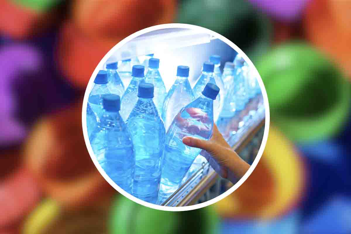 bottiglie acqua significato colore tappo