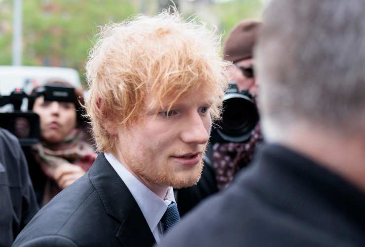 Ed Sheeran pronto per Roma